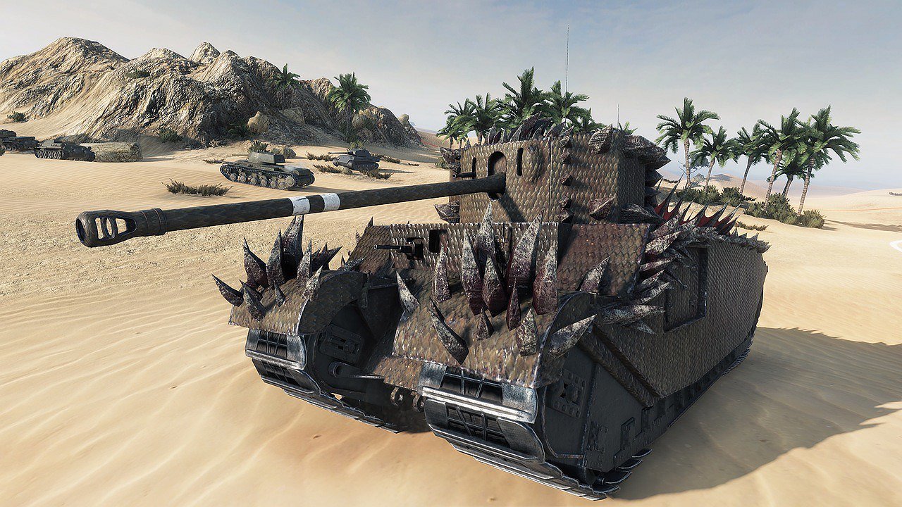 Game of Tanks DROGON TOG II HD Remodel Download Atsisiusti Skins